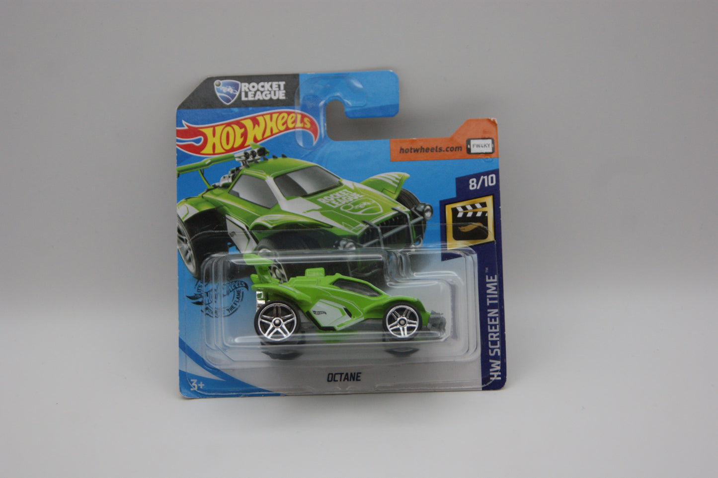 Hot Wheels Octane Rocket League 2018 HW Screen Time 8/10 Grün Short Card OVP