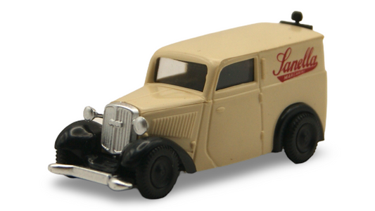 Brekina 1325 DKW F7 Kastenwagen Sanella Margarine 1:87 H0 Beige