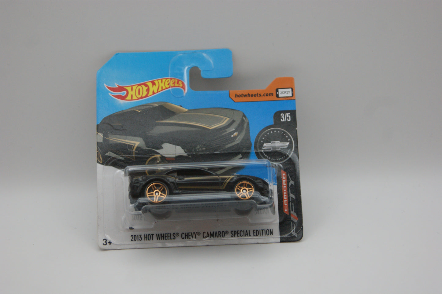 Hot Wheels 2013 Chevy Camaro Special Edition 2017 Camaro Fifty 3/5 Schwarz Gold OVP