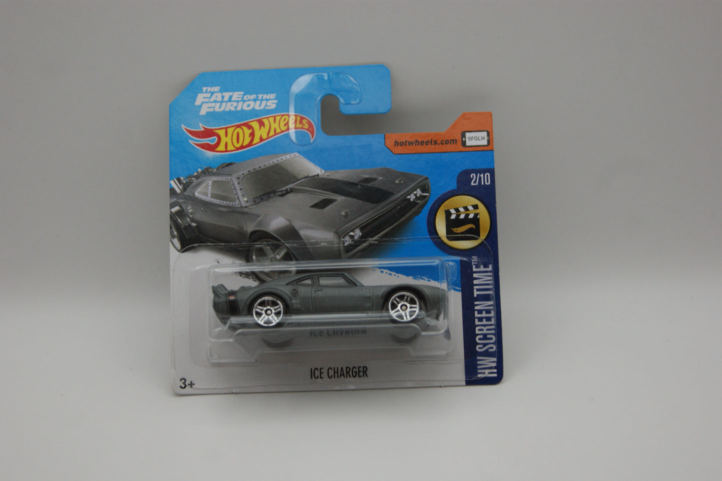 Hot Wheels Ice Charger Fast & Furious 2017 HW Screen Time 2/10 266/365 Short Card OVP