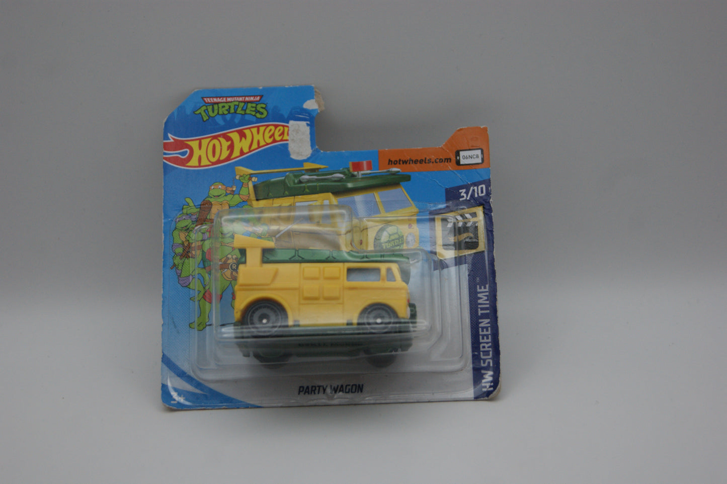 Hot Wheels TMNT Party Wagon 2020 HW Screen Time 3/10 147/250 Ninja Turtles OVP