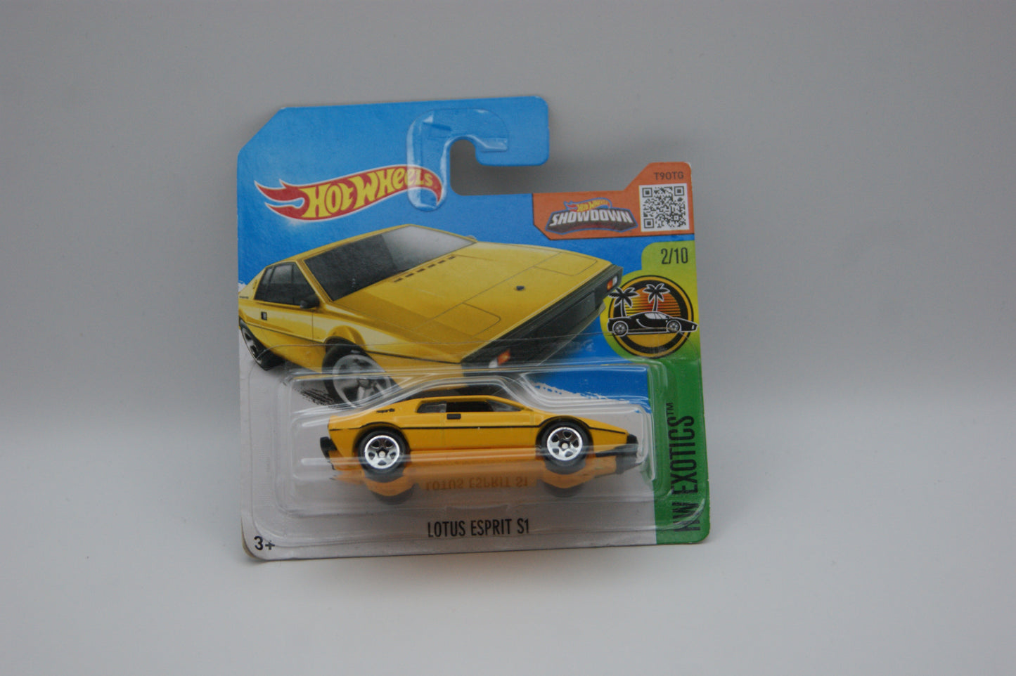 Hot Wheels Lotus Esprit S1 2015 HW Exotics 2/10 72/250 Gelb Short Card OVP