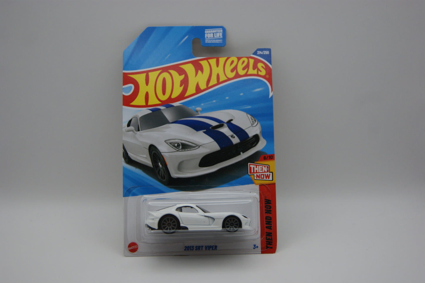Hot Wheels 2013 SRT Viper 2025 Then and Now 6/10 #214/250 Weiß OVP