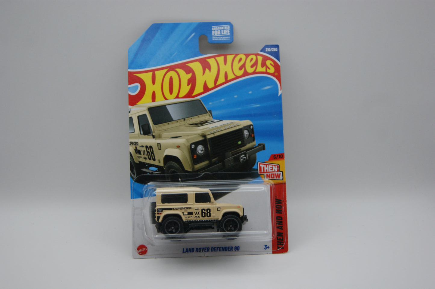 Hot Wheels Land Rover Defender 90 2025 Then and Now 5/10 210/250 JBB29 OVP