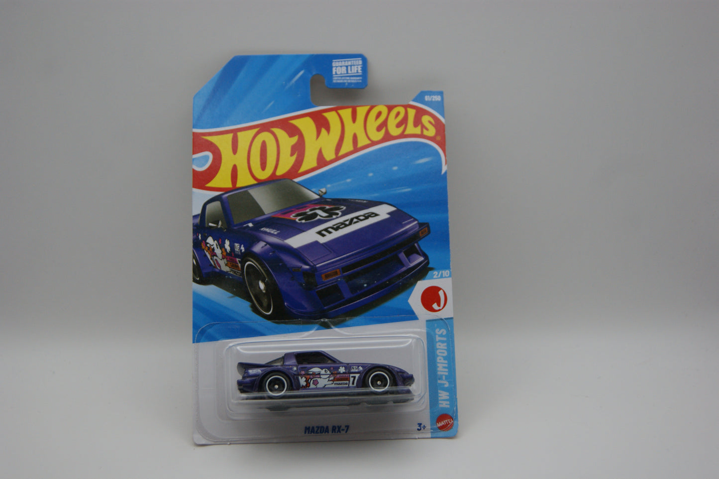 Hot Wheels Mazda RX-7 2026 HW J-Imports 2/10 61/250 Lila Purple OVP 1:64
