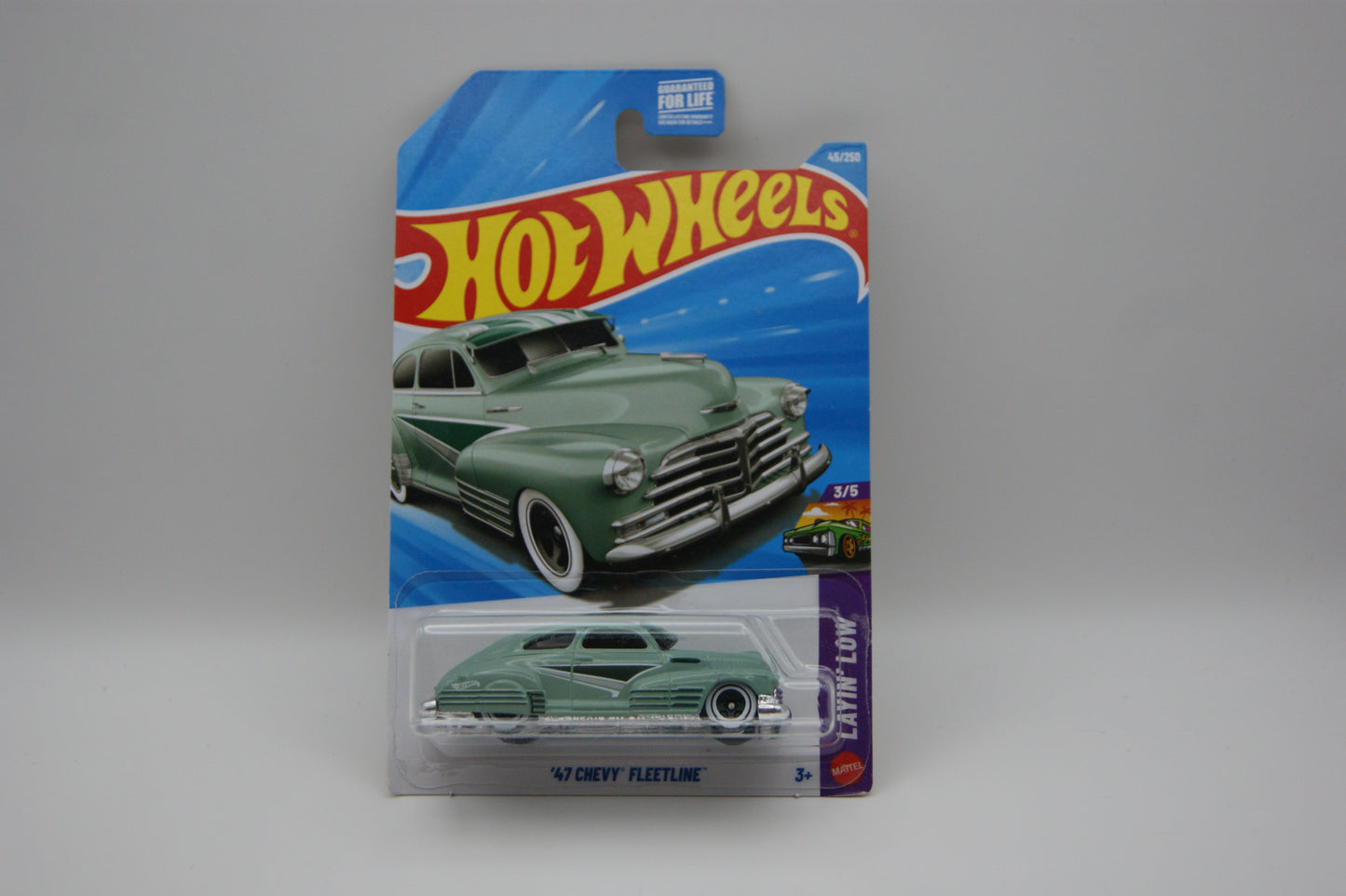 Hot Wheels ’47 Chevy Fleetline 2026 Layin’ Low 3/5 45/250 JJJ16 Grün Neu OVP