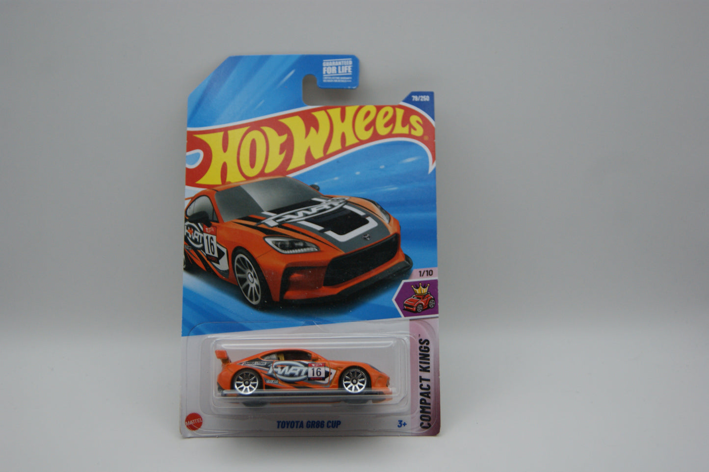 Hot Wheels Toyota GR86 Cup 2025 Compact Kings 1/10 79/250 HYX23 Orange Neu OVP