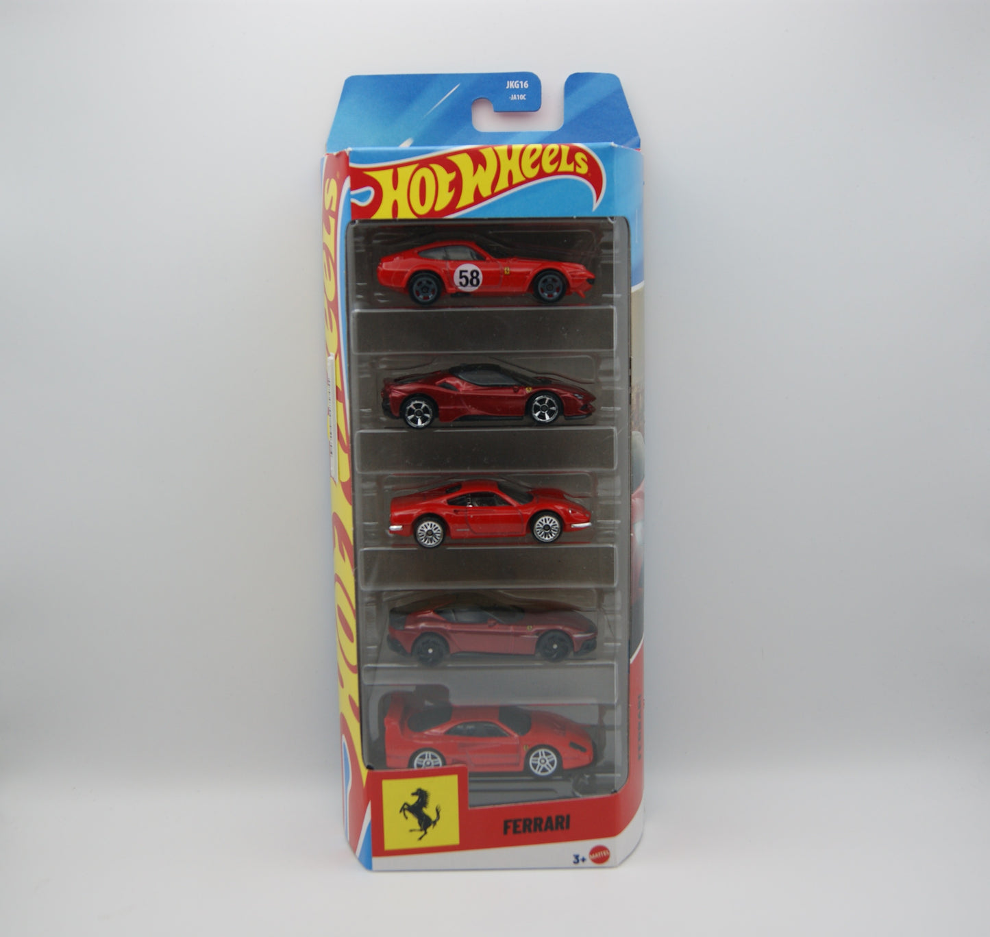 Hot Wheels Ferrari 5-Pack 2026 JKG16 F40 Dino SF90 365 GTB4 12Cilindri OVP