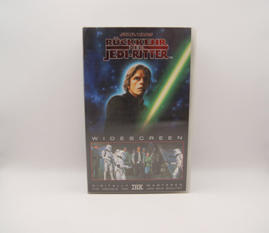 Star Wars Rückkehr der Jedi-Ritter VHS Widescreen THX Deutsch Sammler