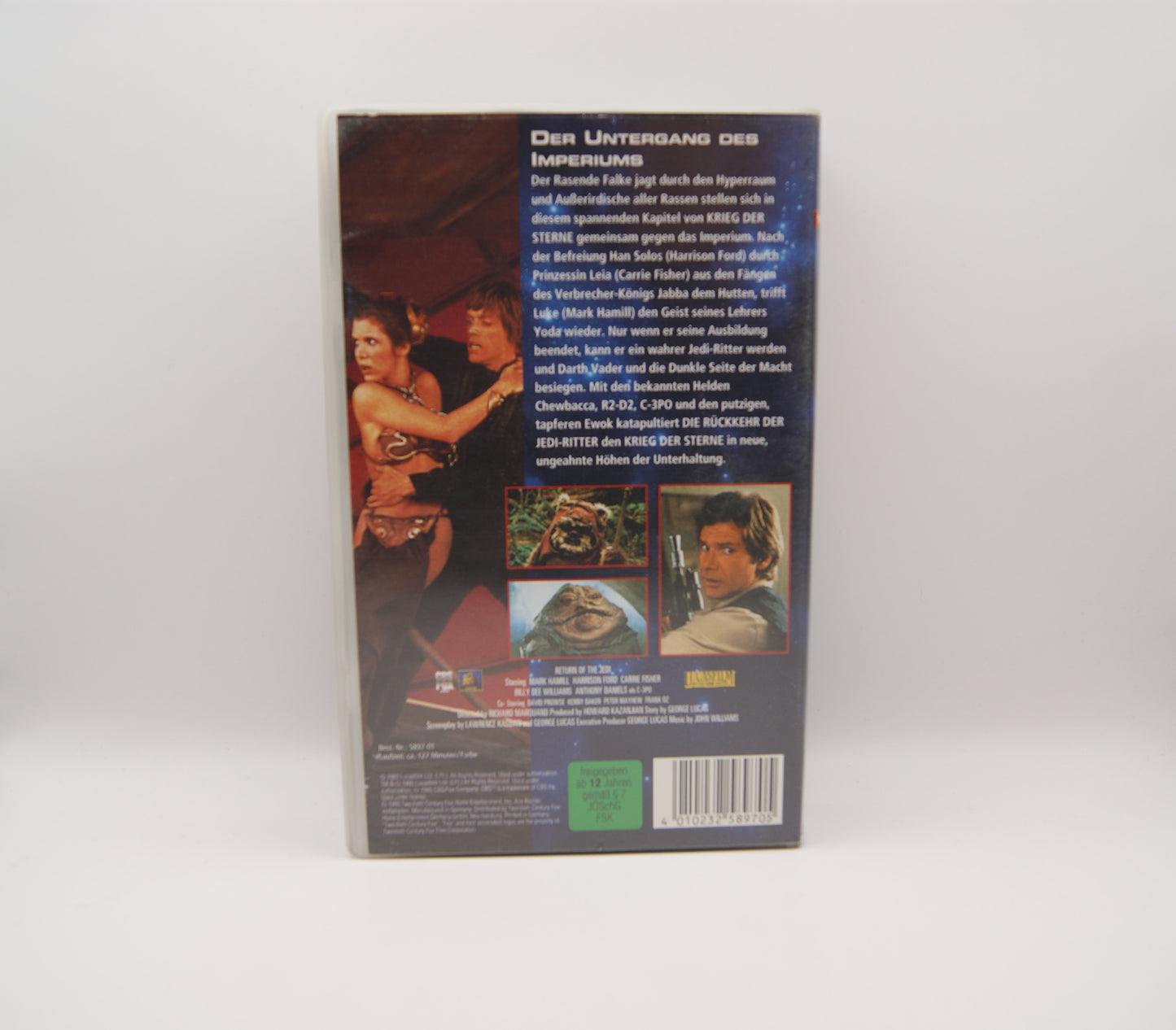 Star Wars Rückkehr der Jedi-Ritter VHS Widescreen THX Deutsch Sammler