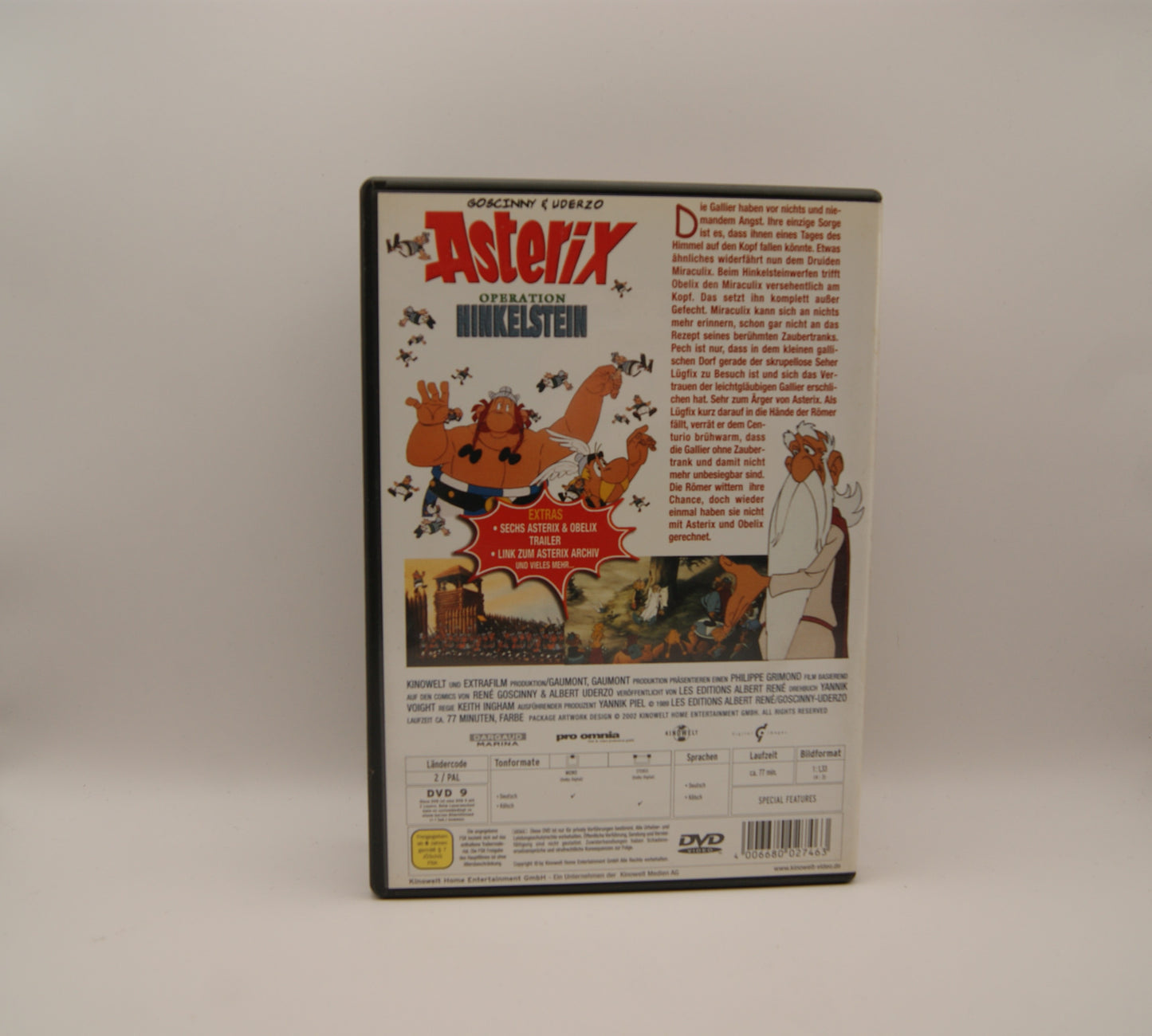 Asterix Operation Hinkelstein DVD 2002 Deutsch Kölsch Kinowelt Goscinny Uderzo