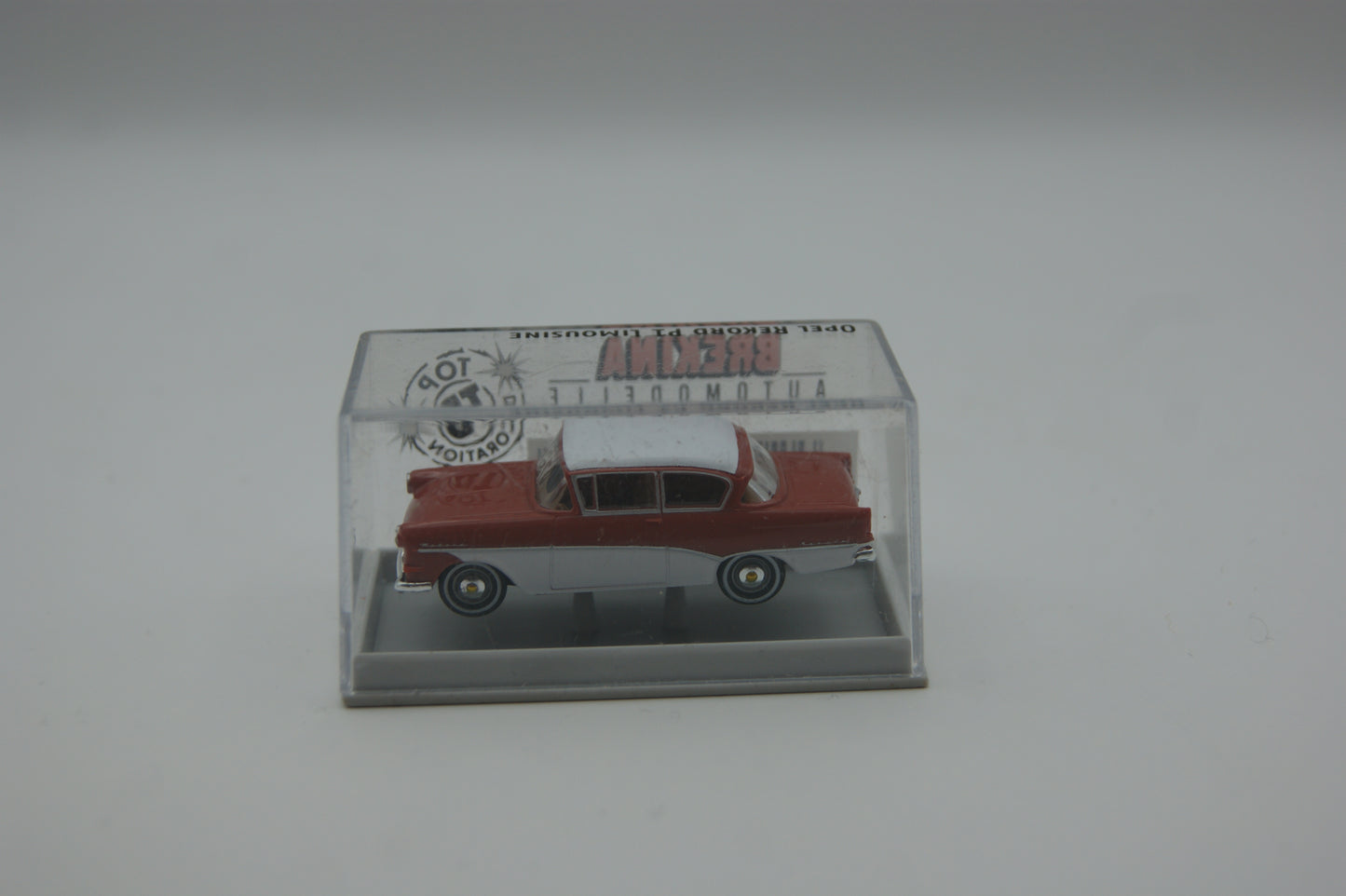 Brekina 20015 Opel Rekord P1 Limousine braunrot weiß 1:87 H0 OVP