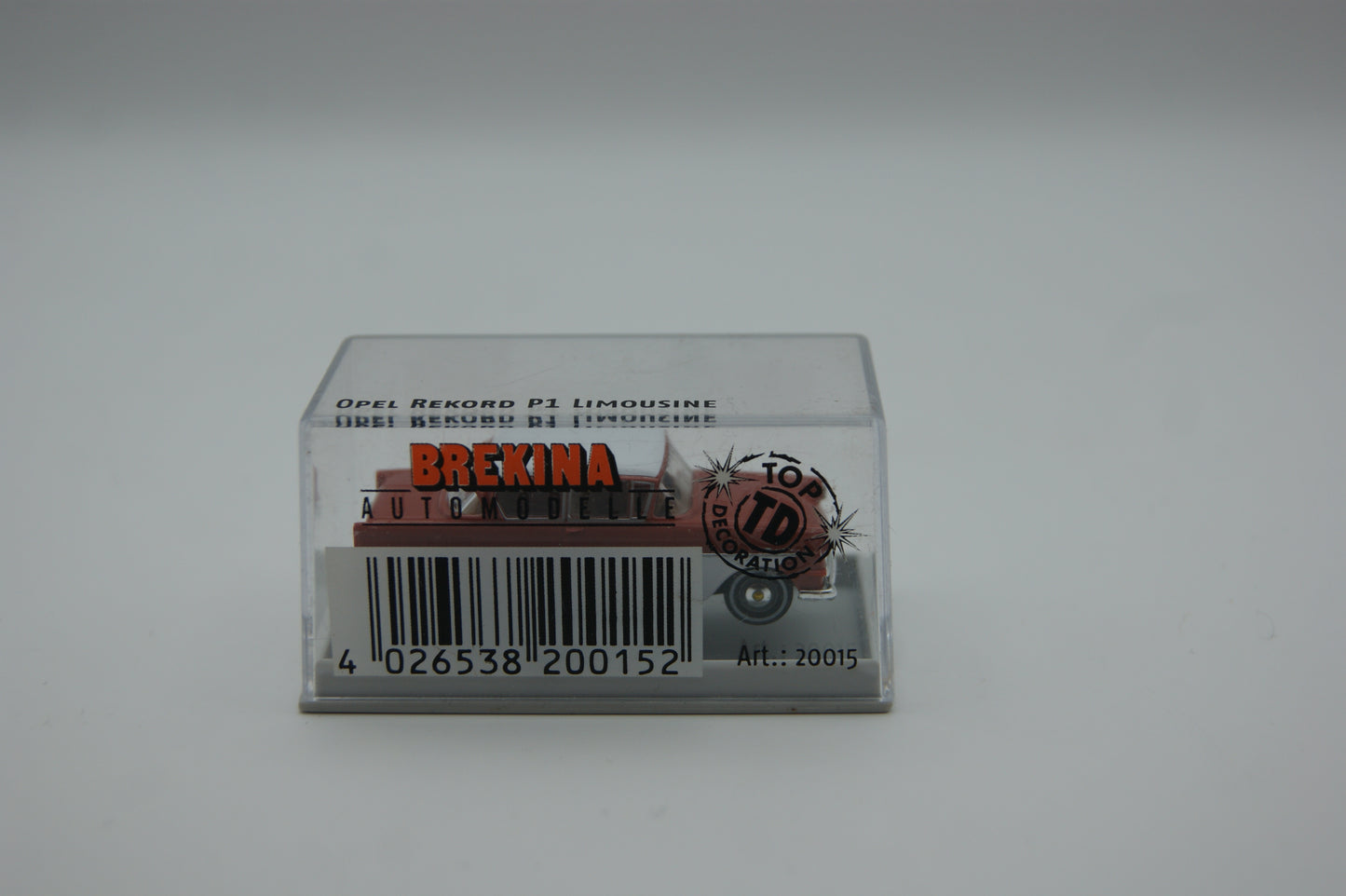 Brekina 20015 Opel Rekord P1 Limousine braunrot weiß 1:87 H0 OVP