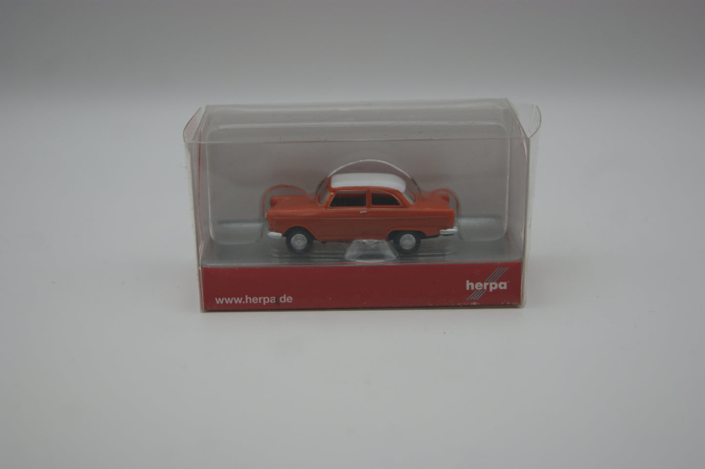 Herpa 024563 DKW Junior rotorange weiß 1:87 H0 Oldtimer OVP