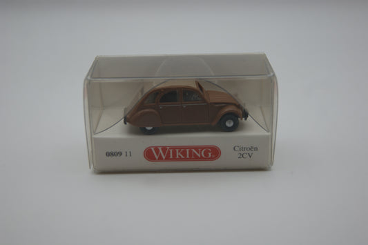 Wiking 080911 Citroën 2CV Ente beigebraun 1:87 H0 OVP