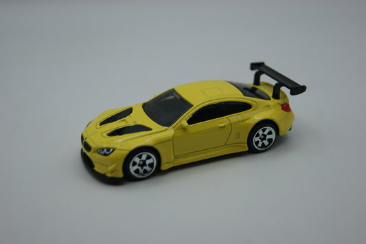 MSZ BMW M6 GT3 1:64 Gelb Metal Speed Zone Diecast Modell mit OVP