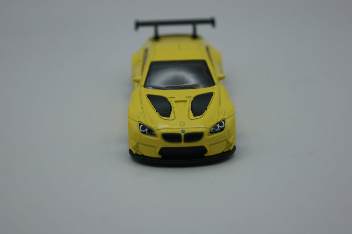 MSZ BMW M6 GT3 1:64 Gelb Metal Speed Zone Diecast Modell mit OVP