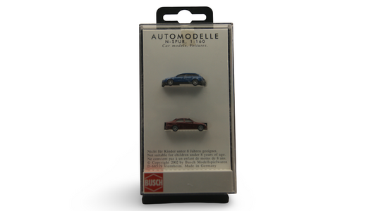 Busch 8346 Audi A4 Avant + Mercedes-Benz C-Klasse Spur N 1:160 OVP