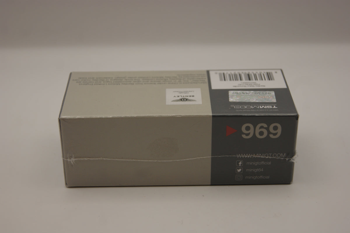MINI GT 969 Bentley Batur Bonneville Pearl White LHD 1:64 MGT00969-L OVP