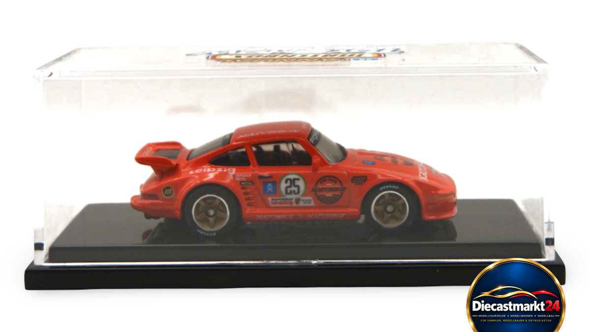 Matchbox Porsche 911 Turbo Slant Nose Leipzig Toy Show 2026 Dinner Model 1 of 250