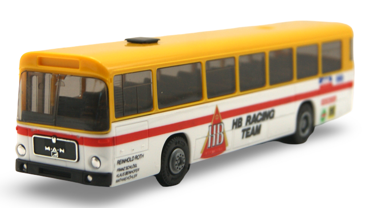 Albedo MAN SÜ 240 HB Racing Team Honda 1:87 H0 OVP