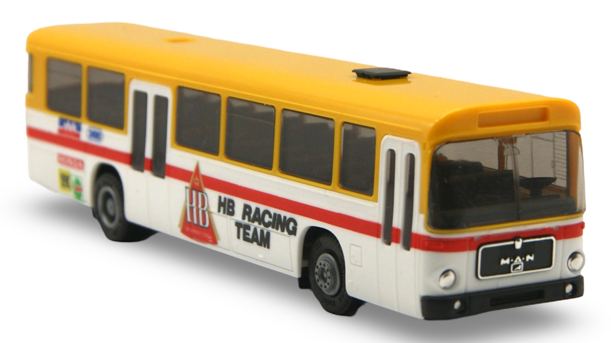 Albedo MAN SÜ 240 HB Racing Team Honda 1:87 H0 OVP