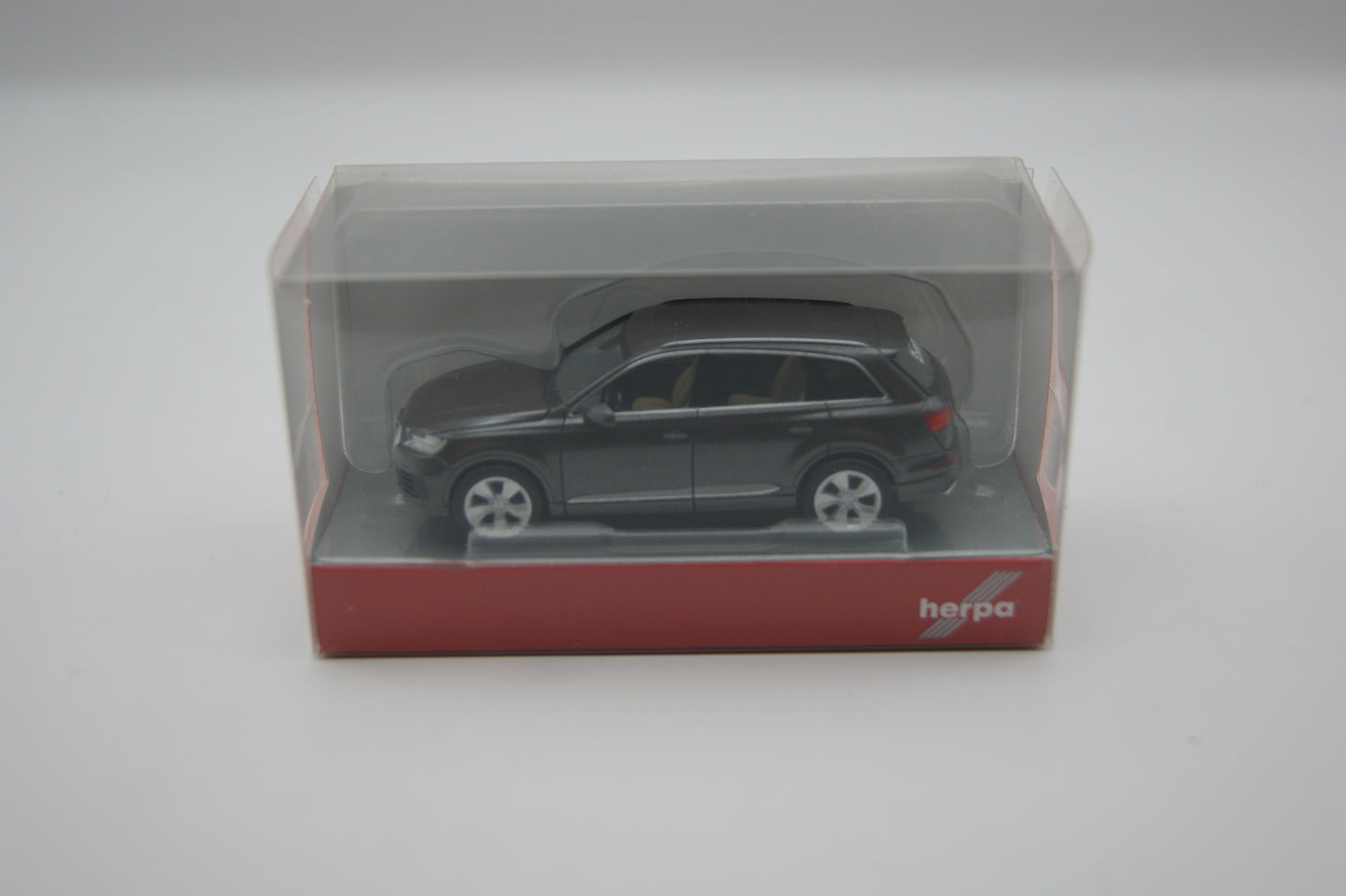 Herpa 038447 Audi Q7 4M 2015 argusbraun metallic 1:87 H0 OVP