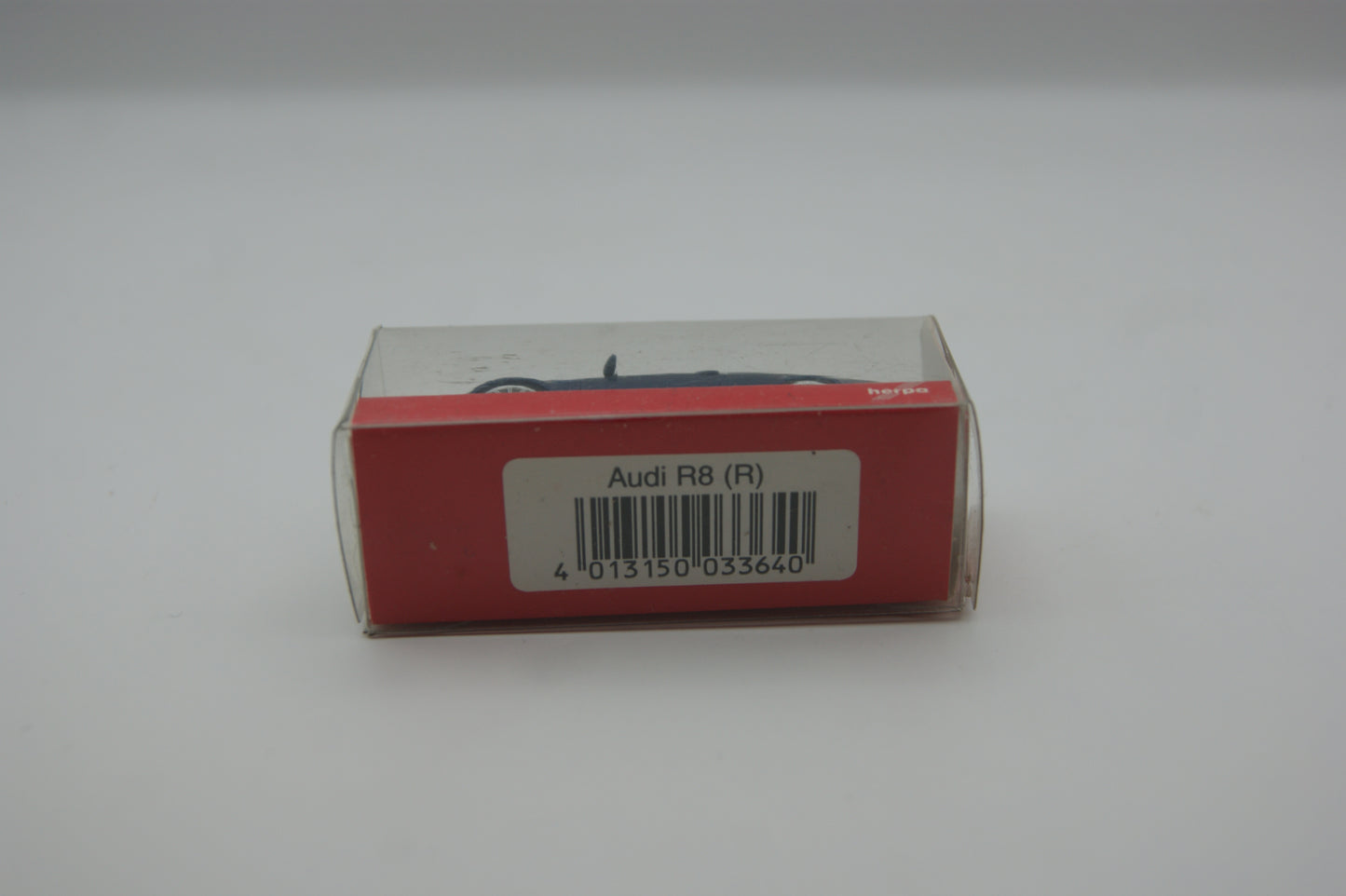 Herpa 033640 Audi R8 Typ 42 blau metallic 1:87 H0 OVP