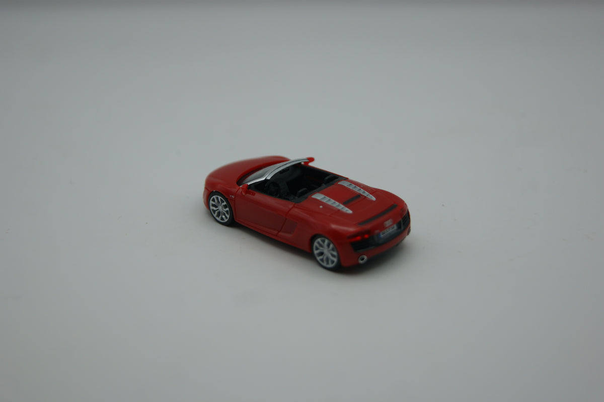 Herpa 028271 Audi R8 Spyder V10 Facelift brillantrot 1:87 H0 falsche OVP
