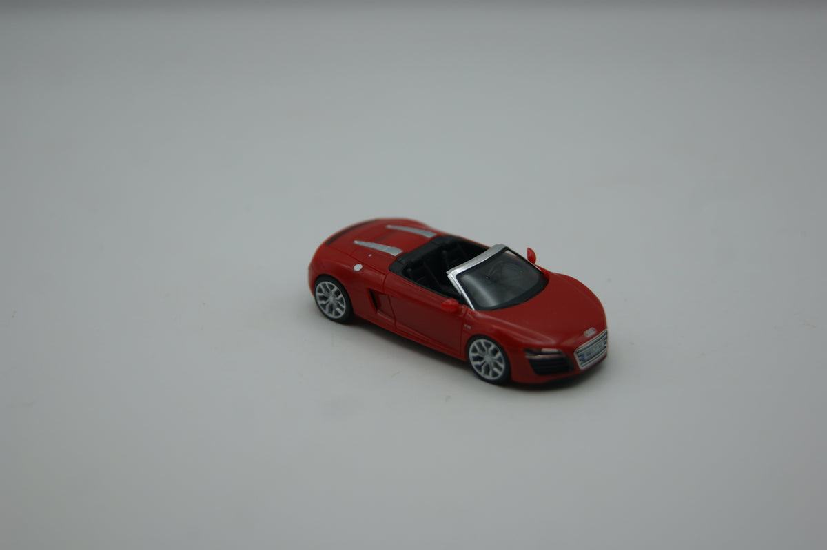Herpa 028271 Audi R8 Spyder V10 Facelift brillantrot 1:87 H0 falsche OVP