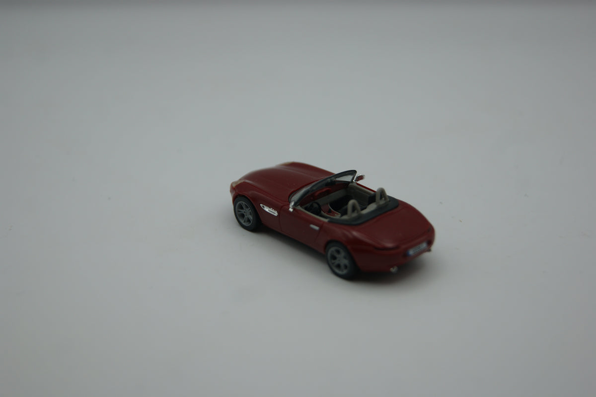 Herpa 022897 BMW Z8 Roadster E52 dunkelrot metallic 1:87 H0 OVP