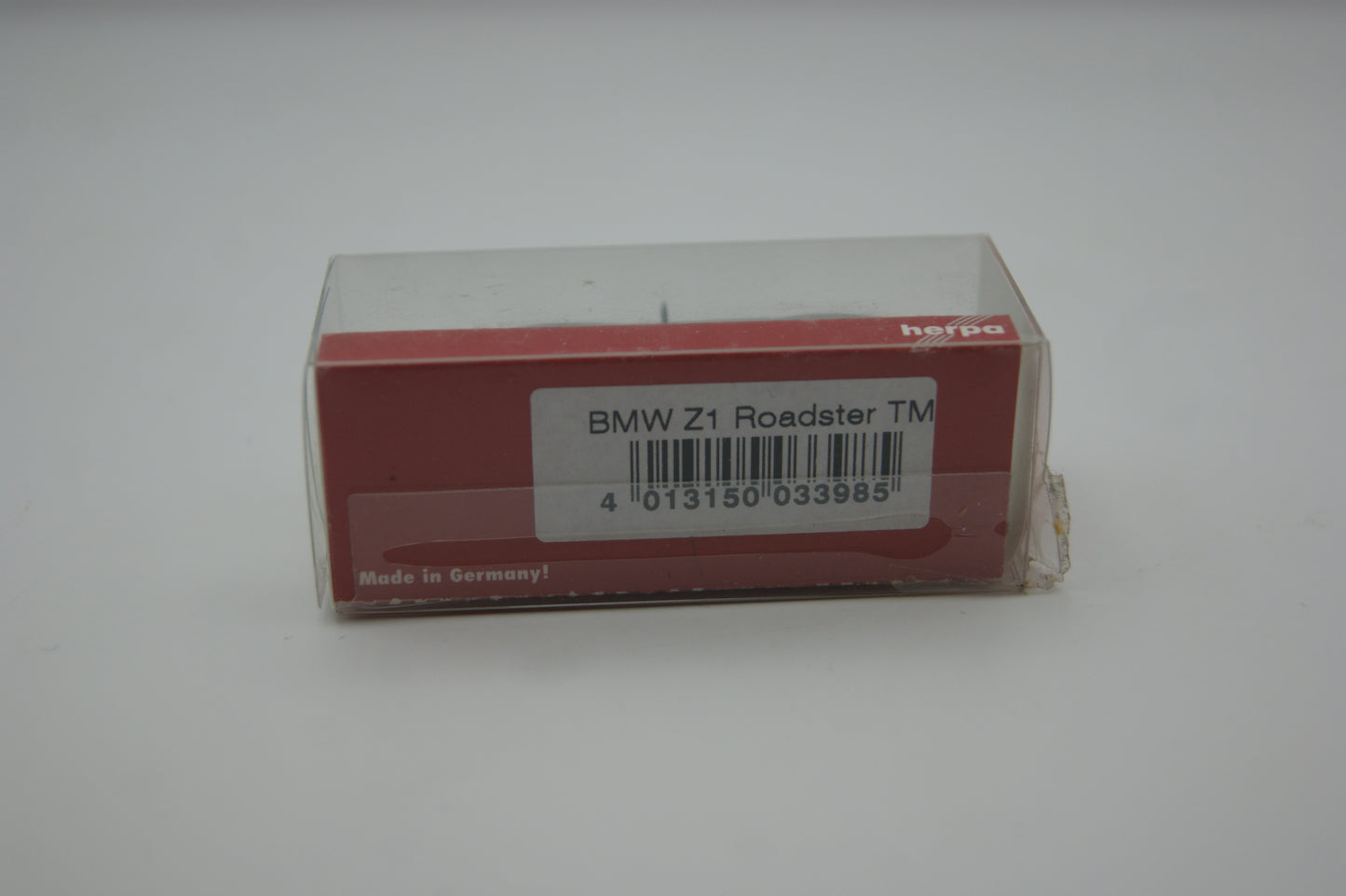 Herpa 033985 BMW Z1 Roadster E30 silbermetallic 1:87 H0 OVP