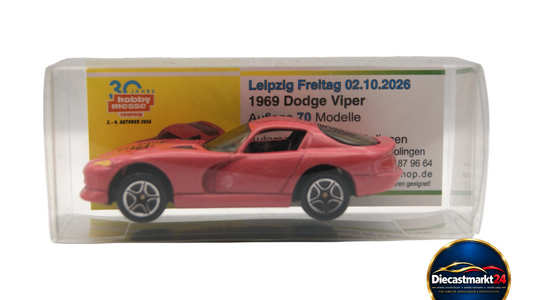 Matchbox Leipzig 2026 Dodge Viper GTS Tagesmodell 1/70 signiert Simon Iredale