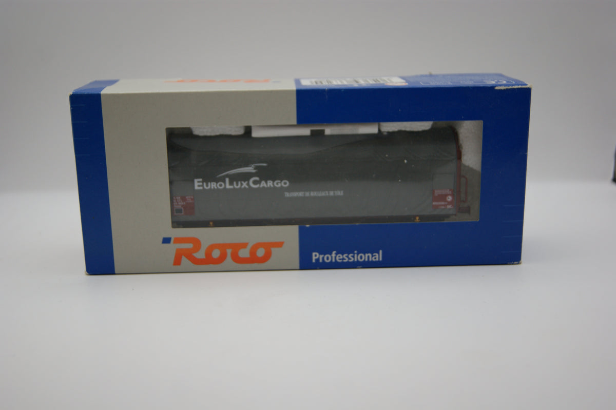 Roco 66325 CFL EuroLuxCargo Schiebeplanenwagen Shimmnss H0 Ep. V OVP