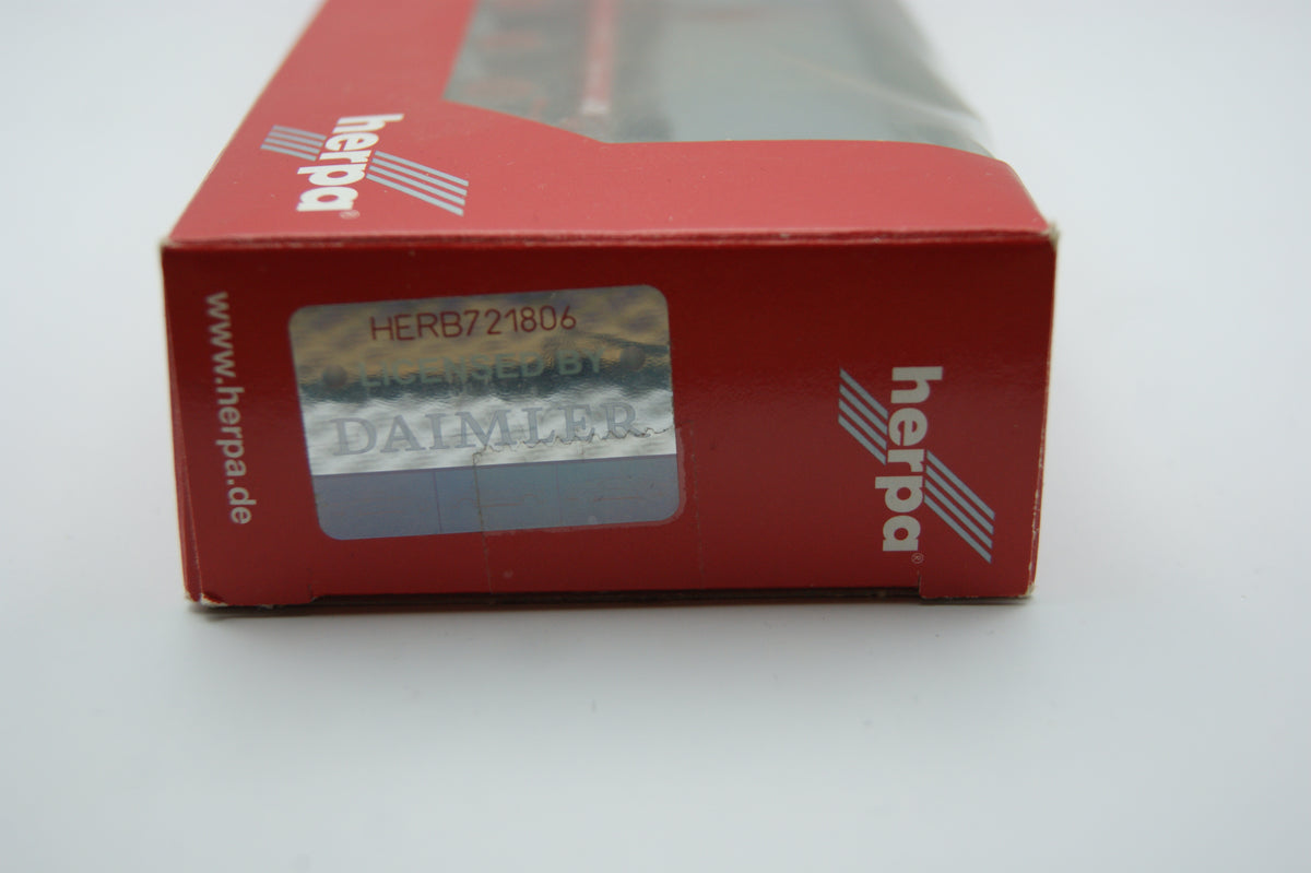 Herpa 305150 Mercedes Actros L Ballasttrailer Riga Mainz Nooteboom 1:87 OVP