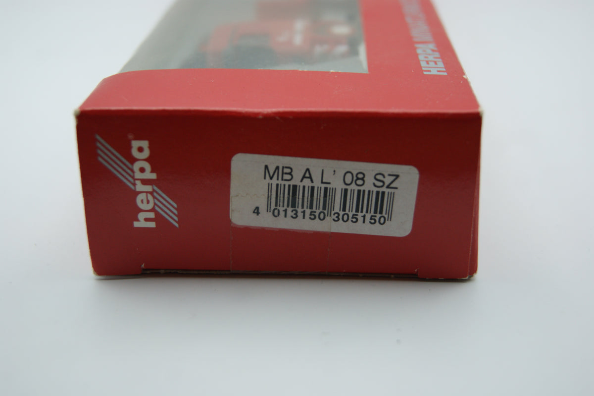 Herpa 305150 Mercedes Actros L Ballasttrailer Riga Mainz Nooteboom 1:87 OVP