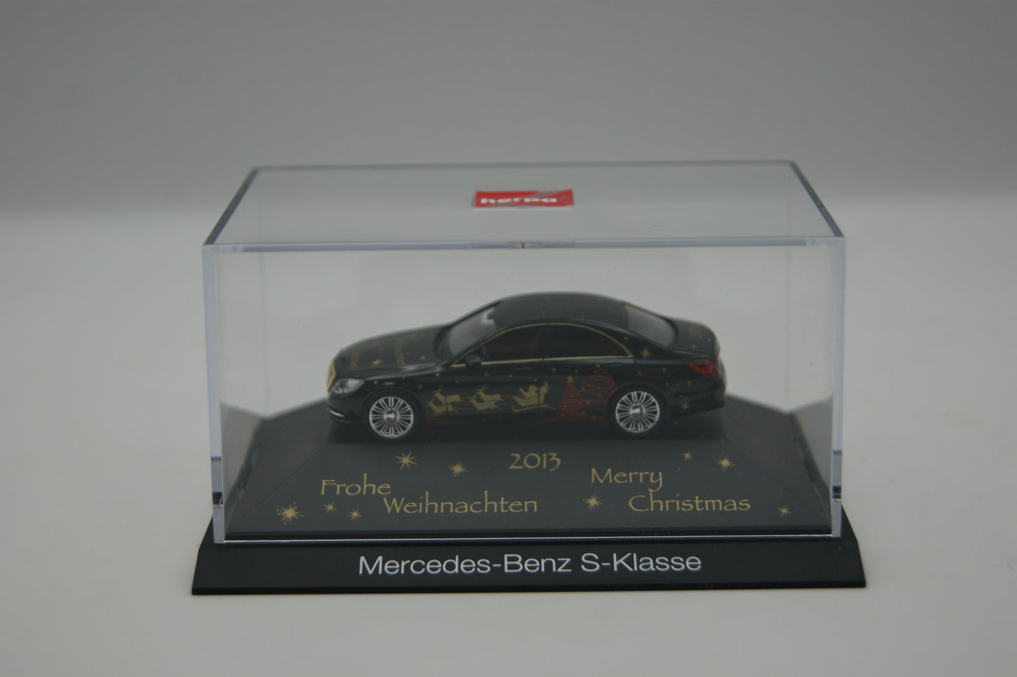 Herpa 101905 Mercedes S-Klasse W222 Weihnachtsmodell 2013 X-MAS 1:87 OVP
