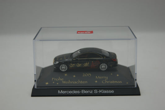 Herpa 101905 Mercedes S-Klasse W222 Weihnachtsmodell 2013 X-MAS 1:87 OVP