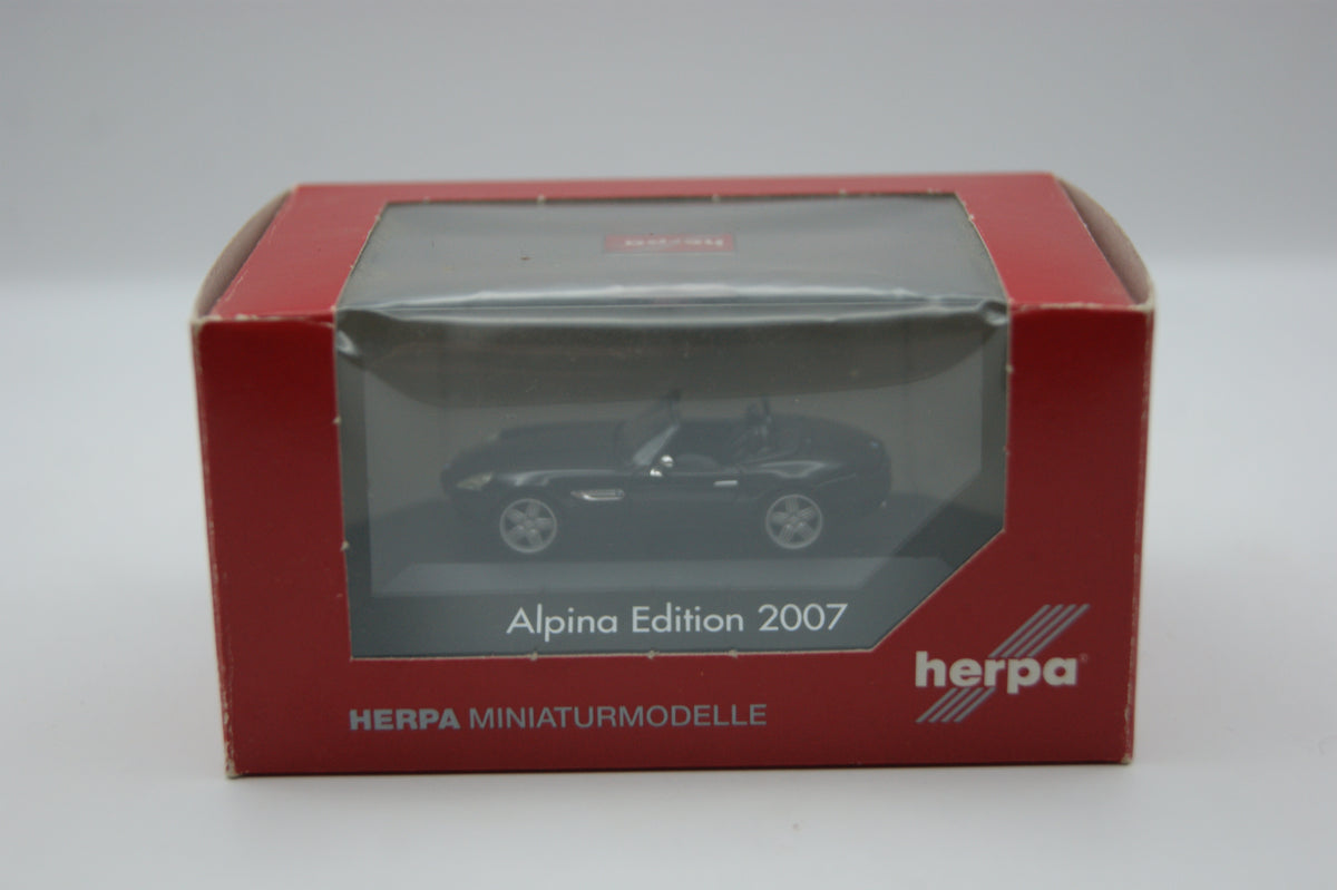 Herpa 101813 BMW Alpina Roadster V8 Z8 E52 Alpina Edition 2007 1:87 OVP