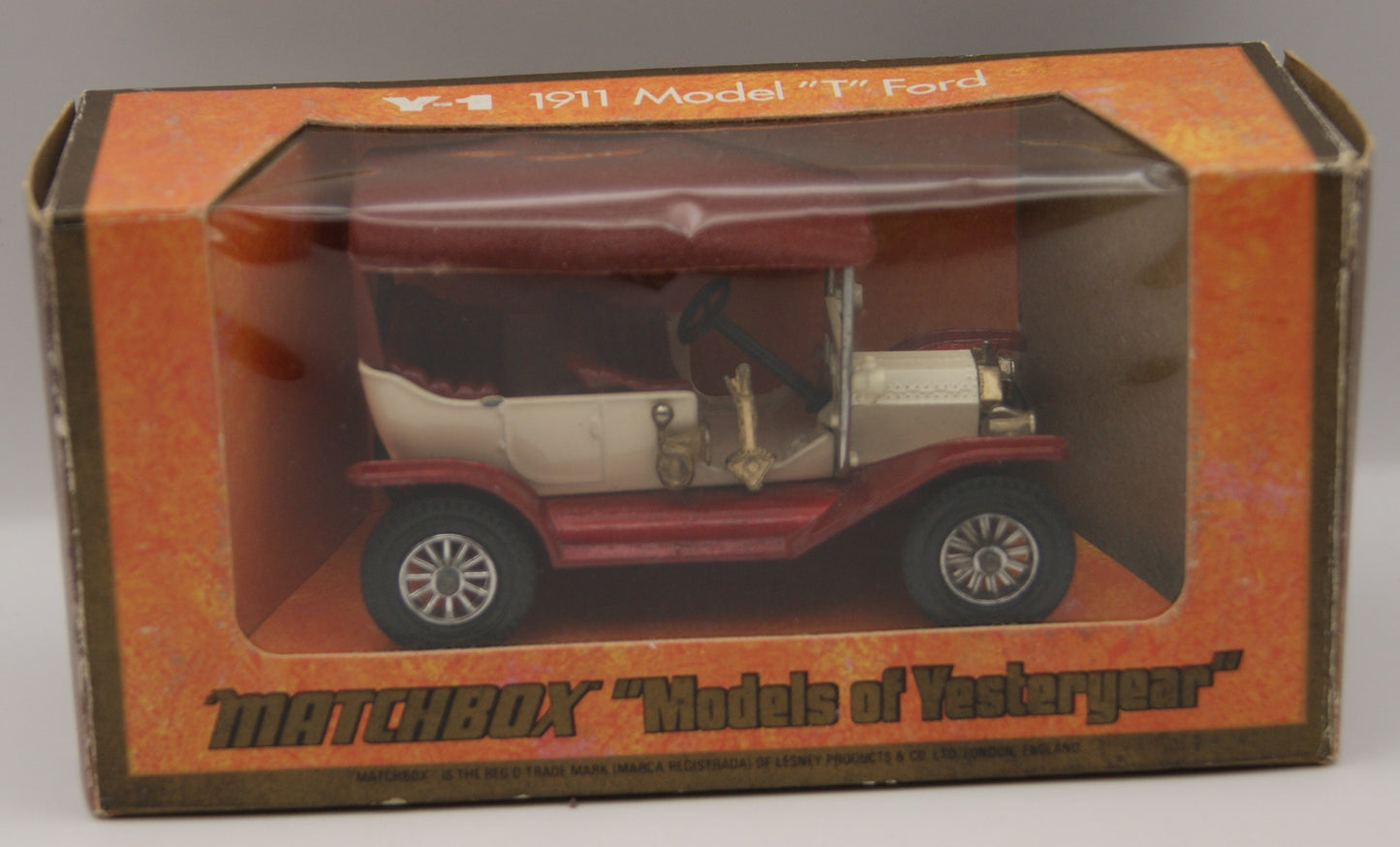 Matchbox Models of Yesteryear Y-1 1911 Ford Model T OVP Lesney England 1:42