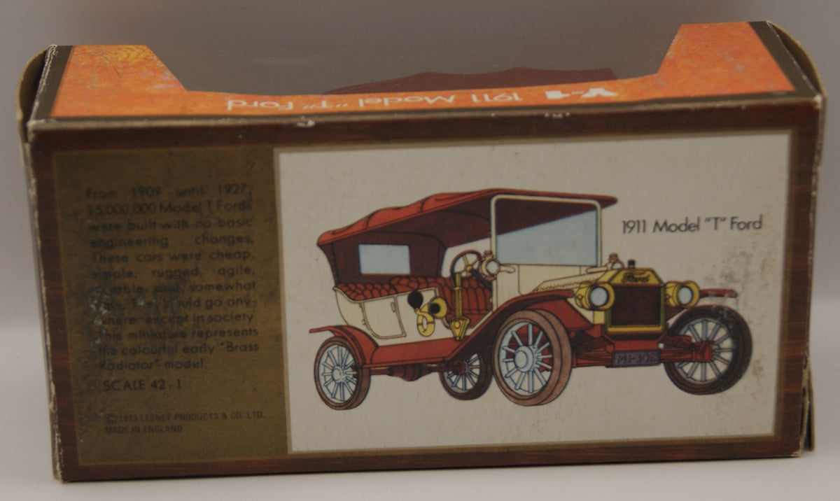 Matchbox Models of Yesteryear Y-1 1911 Ford Model T OVP Lesney England 1:42