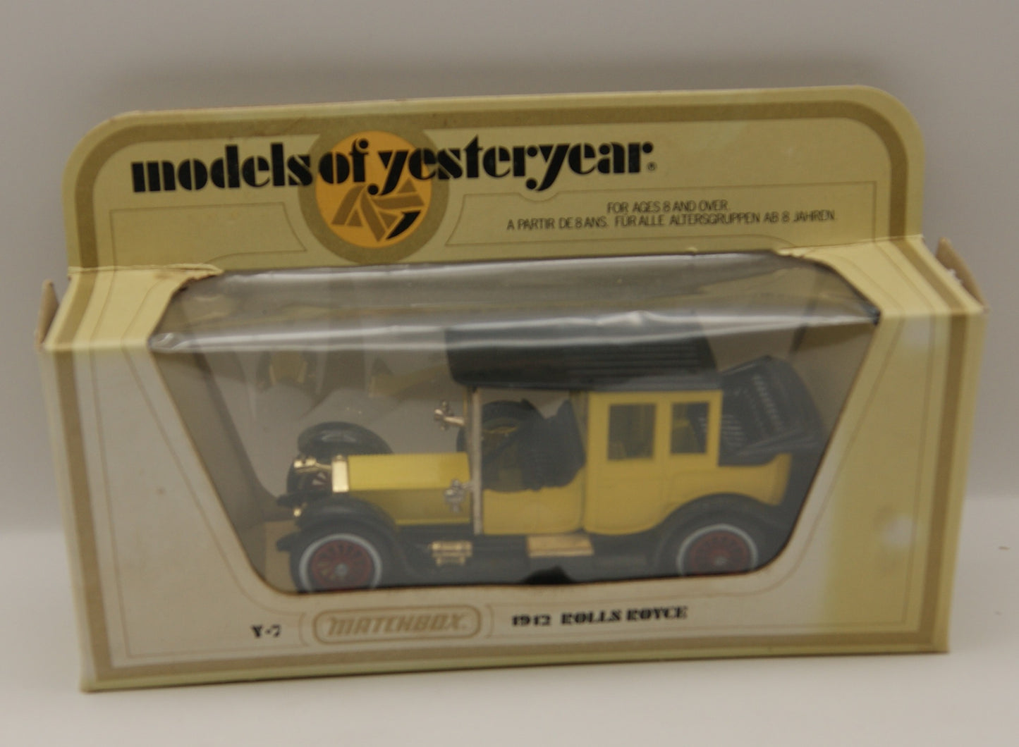 Matchbox Models of Yesteryear Y-7 1912 Rolls-Royce OVP Lesney England Vintage