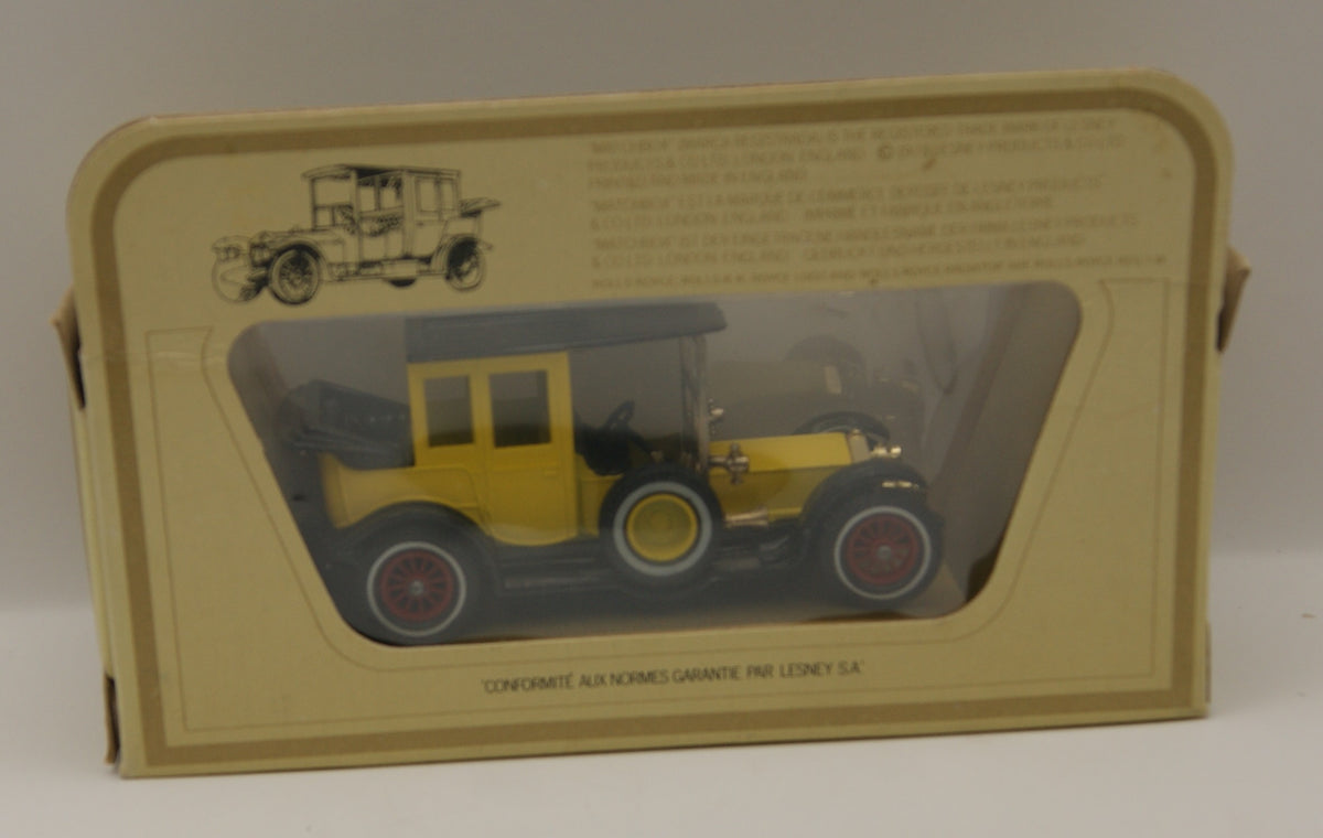 Matchbox Models of Yesteryear Y-7 1912 Rolls-Royce OVP Lesney England Vintage