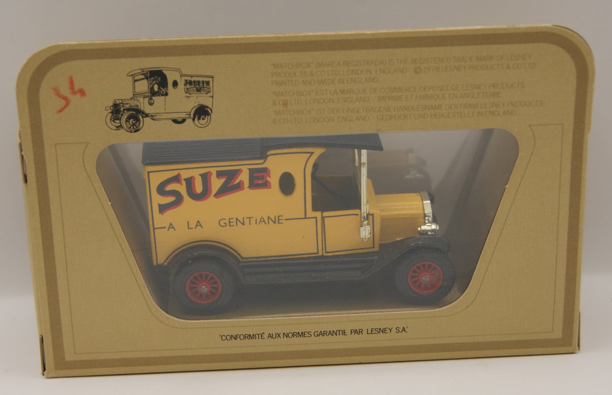 Matchbox Models of Yesteryear Y-12 1912 Ford Model T SUZE OVP Lesney England