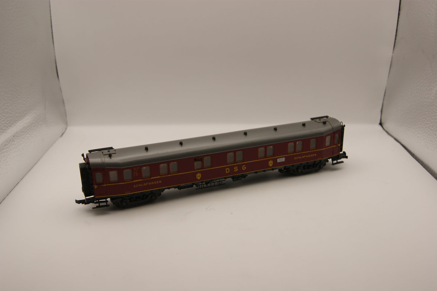 Roco 4292 H0 DSG Schlafwagen Hechtwagen Epoche III rot OVP