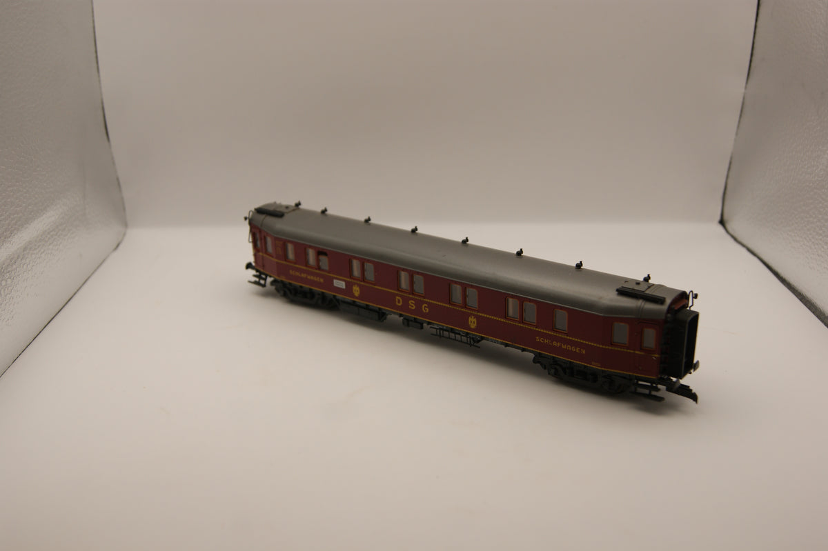 Roco 4292 H0 DSG Schlafwagen Hechtwagen Epoche III rot OVP
