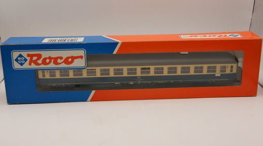 Roco 44390 H0 DB Bm 234 Schnellzugwagen 2. Klasse ozeanblau beige OVP