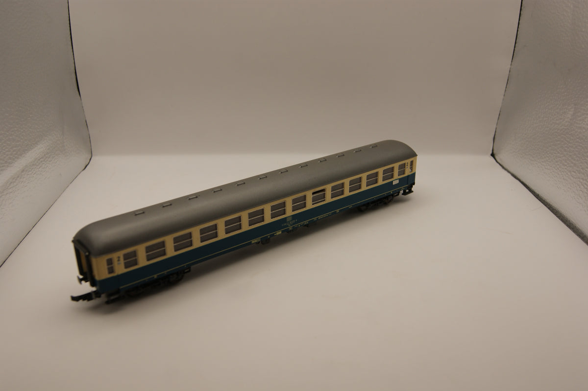 Roco 44390 H0 DB Bm 234 Schnellzugwagen 2. Klasse ozeanblau beige OVP
