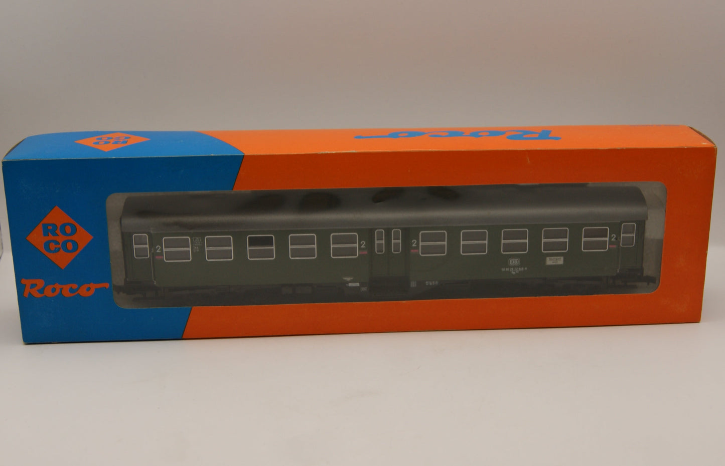 Roco 4250S H0 DB Umbauwagen Mitteleinstieg 2. Klasse grün OVP