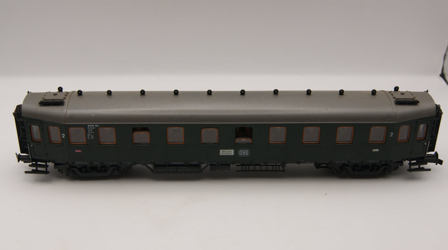 Roco 4289A H0 DB Hechtwagen B4üwe 2. Klasse grün Epoche III OVP